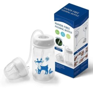 baby hands free feeder bottle