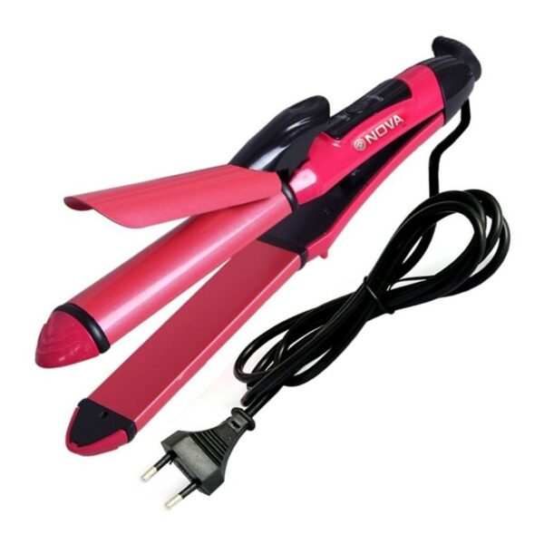 Nova 2?in?1 Hair Straightener & Curler | Model NHC?2009 | Professional Styling Tool