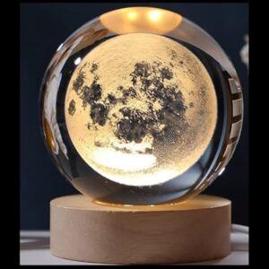 galaxy crystal ball lamp