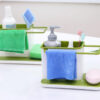 soap pump dispenser sponge holder