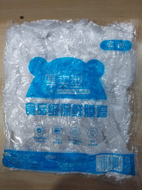 100-Piece Disposable Food Cover Set