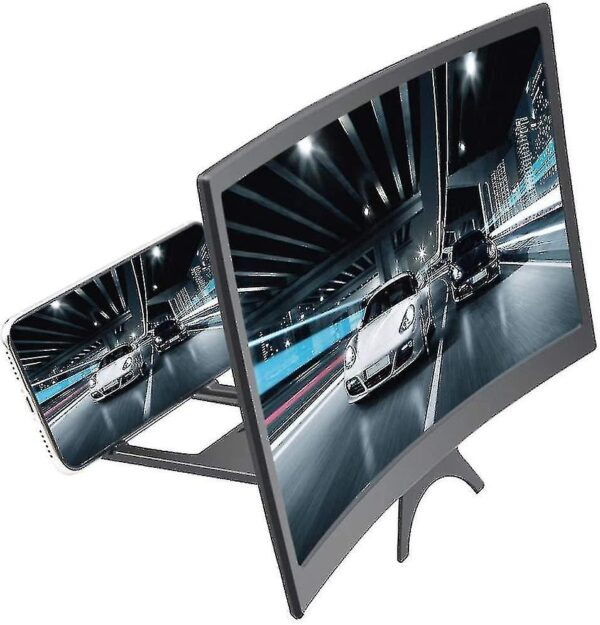 12-Inch Mobile Screen Magnifier ? HD Phone Display Amplifier for Movies & Gaming