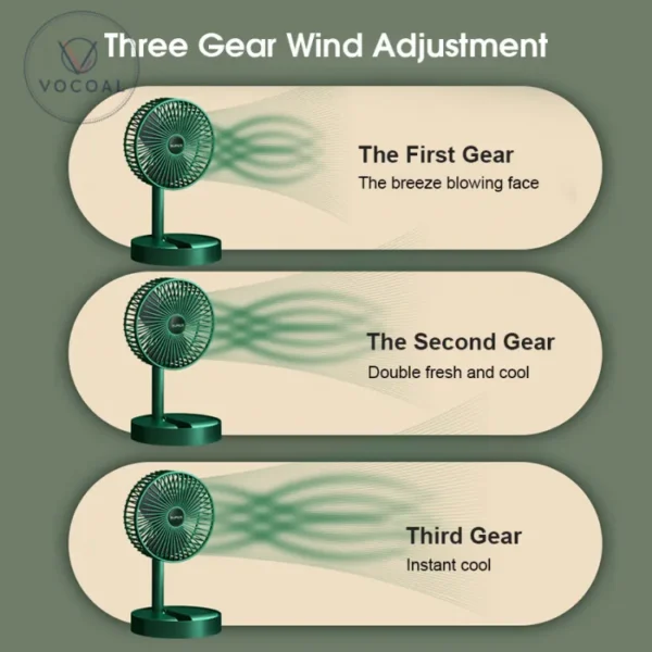 Portable Foldable USB Fan