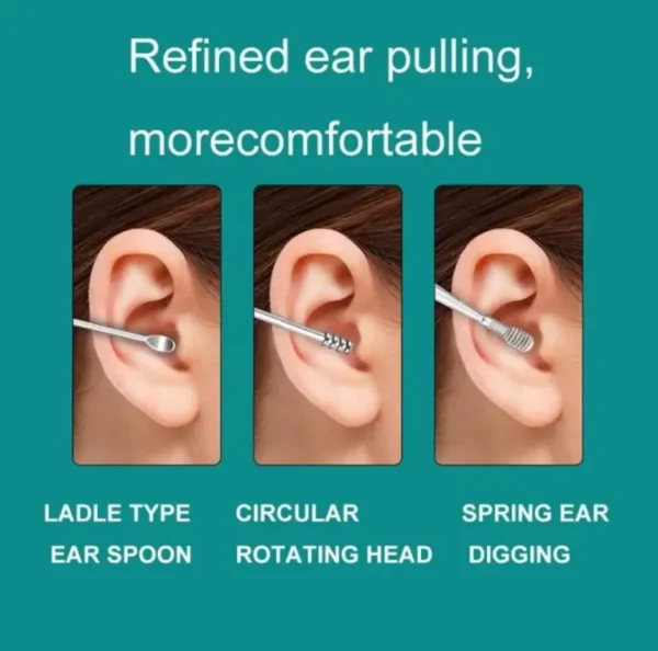 6-Pcs Ear Wax Cleaning Kit